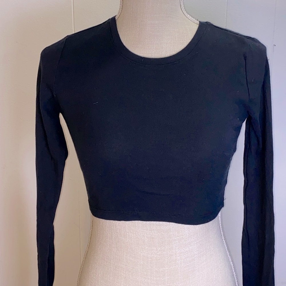 Forever 21 Half Top Long Sleeve